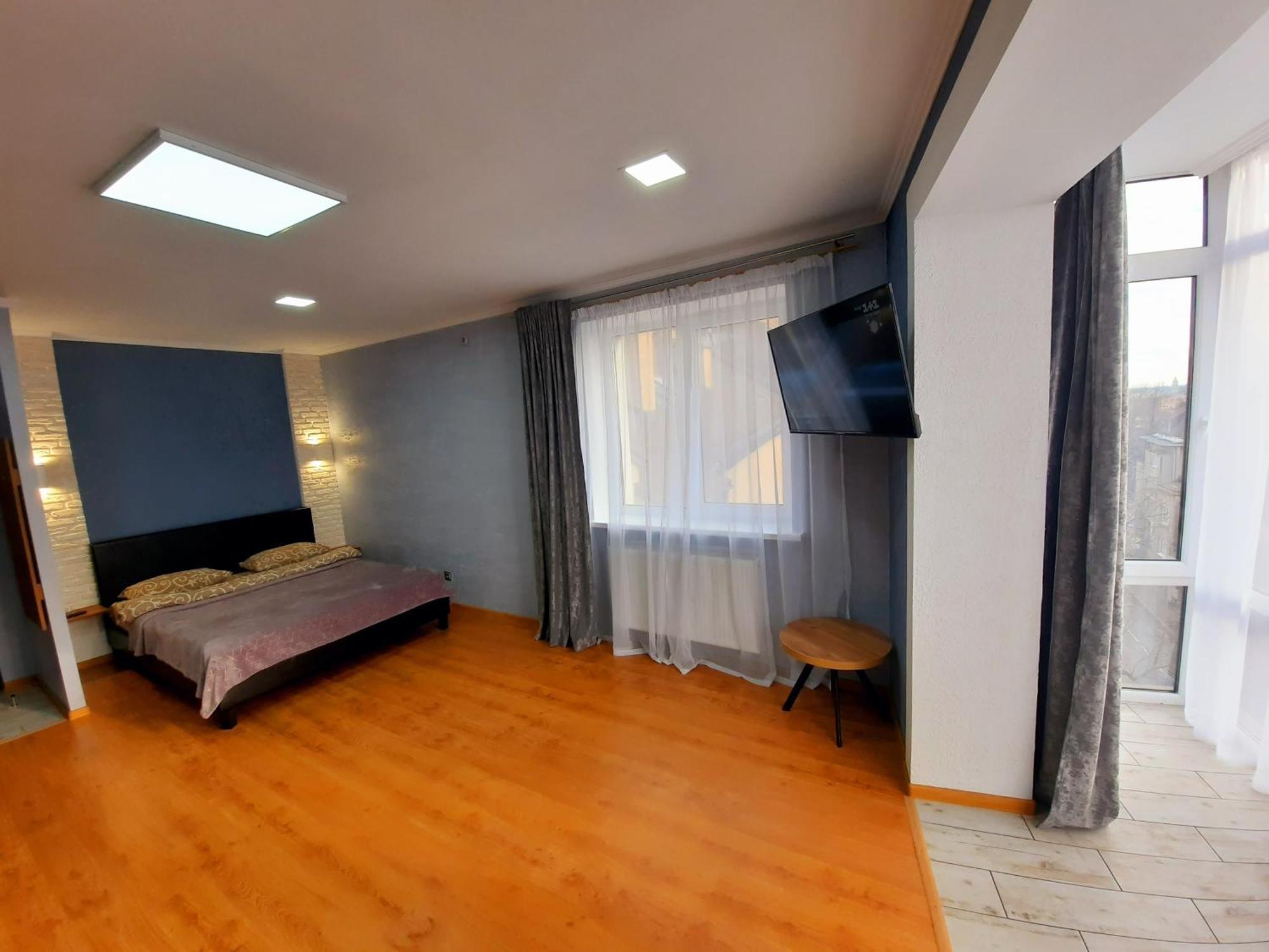 New Luxury Studio Apartment Ivano-Frankivsk Pokoj fotografie